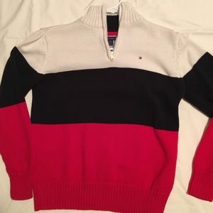 Boys YM Quarter Zip Sweater